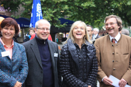 Alexandra Myhsok (SkF Landesverband), Robert Riedel (KJSW München), Beate Merk, Joachim Unterländer